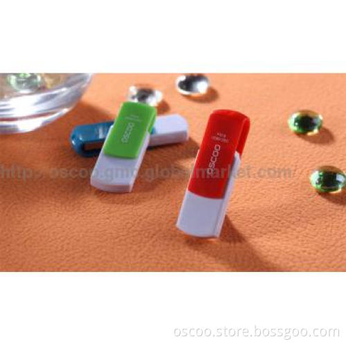 Cheap plastic swivel usb flash drive